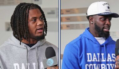 Jaydon Blue, Phil Mafah explain potential impact for Cowboys ahead of 2025 rookie minicamp