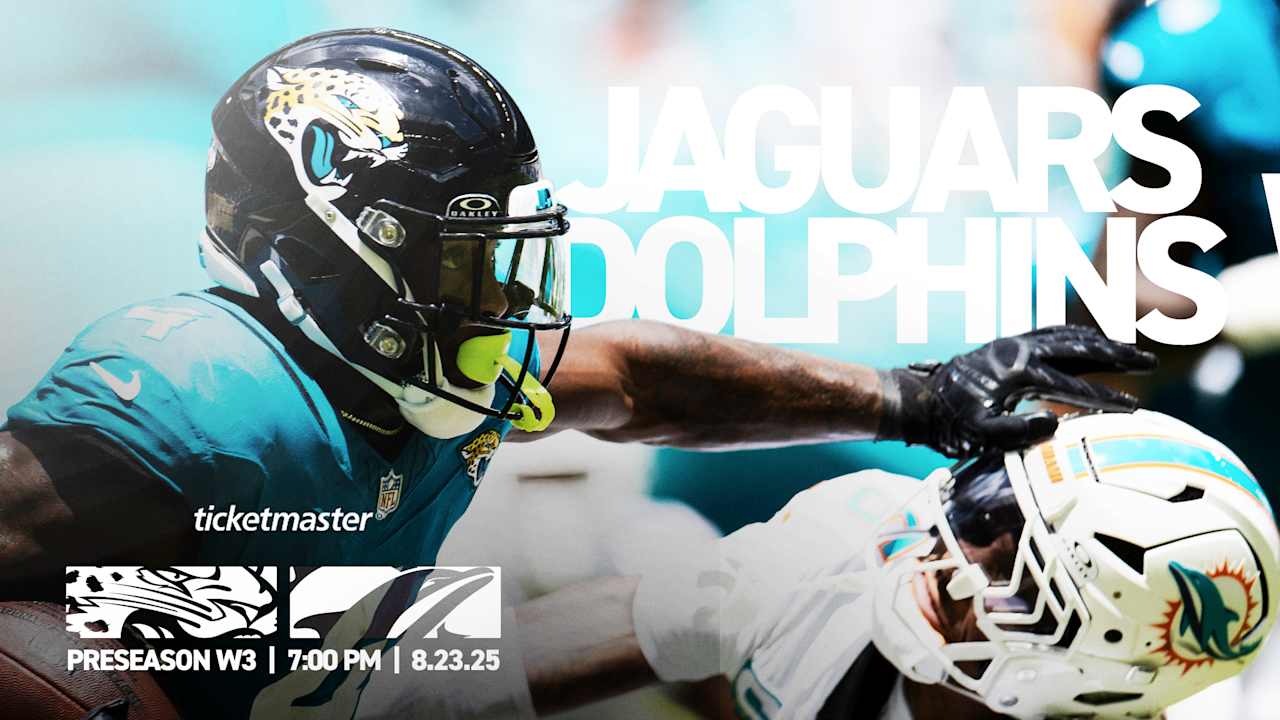 Jaguars Finalize 2025 Preseason Schedule