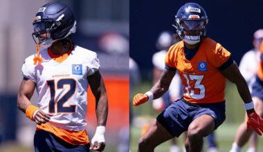 CB Jahdae Barron shows ‘exactly what we saw on tape,’ WR Pat Bryant highlights contested catch ability