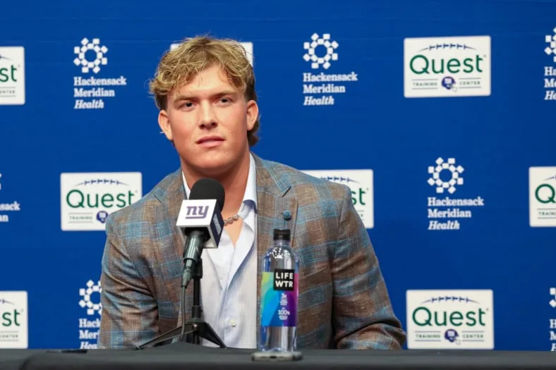NFL: New York Giants-Press Conference