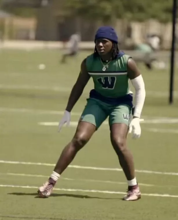 Davis Jr. is the son of Carolina Panthers legend Thomas Davis Sr.