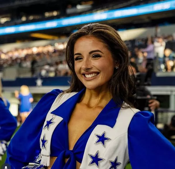 Dallas Cowboys Cheerleader Reece Weaver 