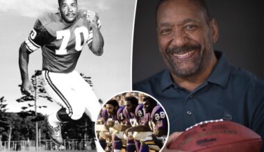 Vikings legend, 'all-time iron man' Jim Marshall dead at 87 after 'lengthy hospitalization'