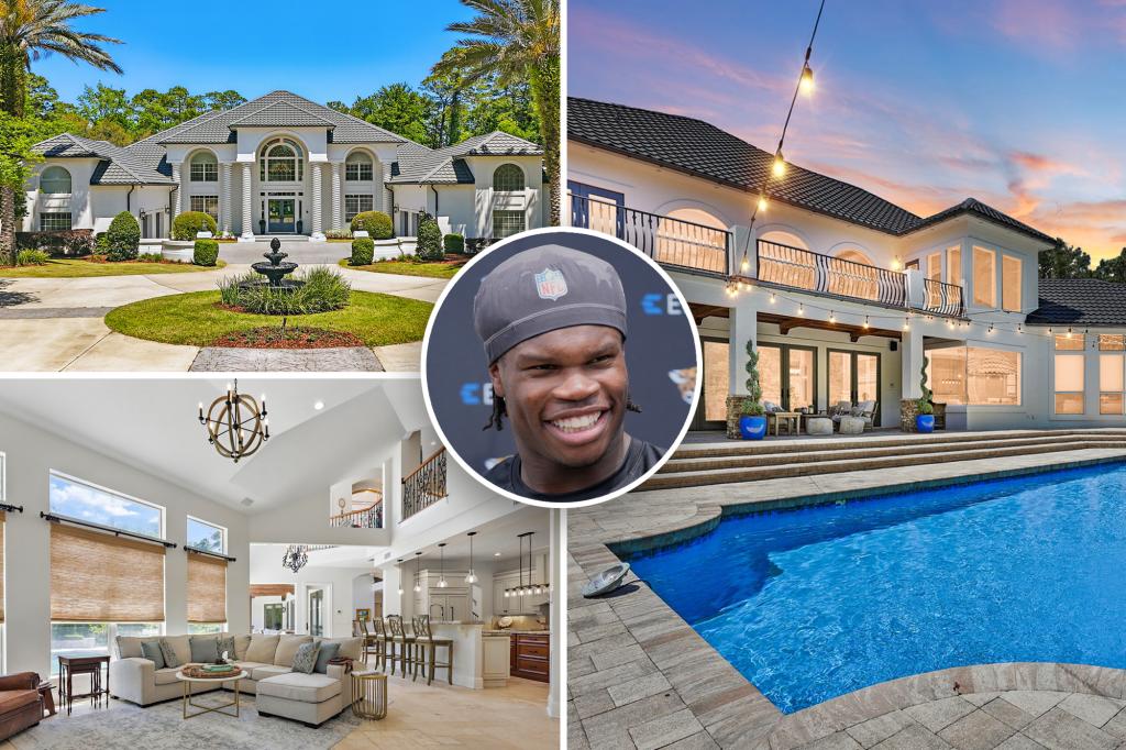 Inside Jaguars rookie Travis Hunter's new $3.2 million home