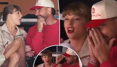 What Taylor Swift's said to Travis Kelce at at Game 4 of tense Stanley Cup Final