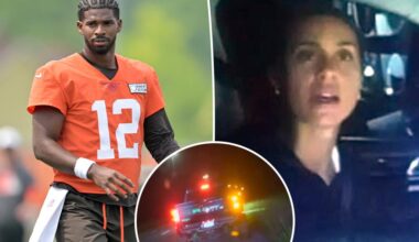 Video of Shedeur Sanders' speeding pullover fuels dating rumors