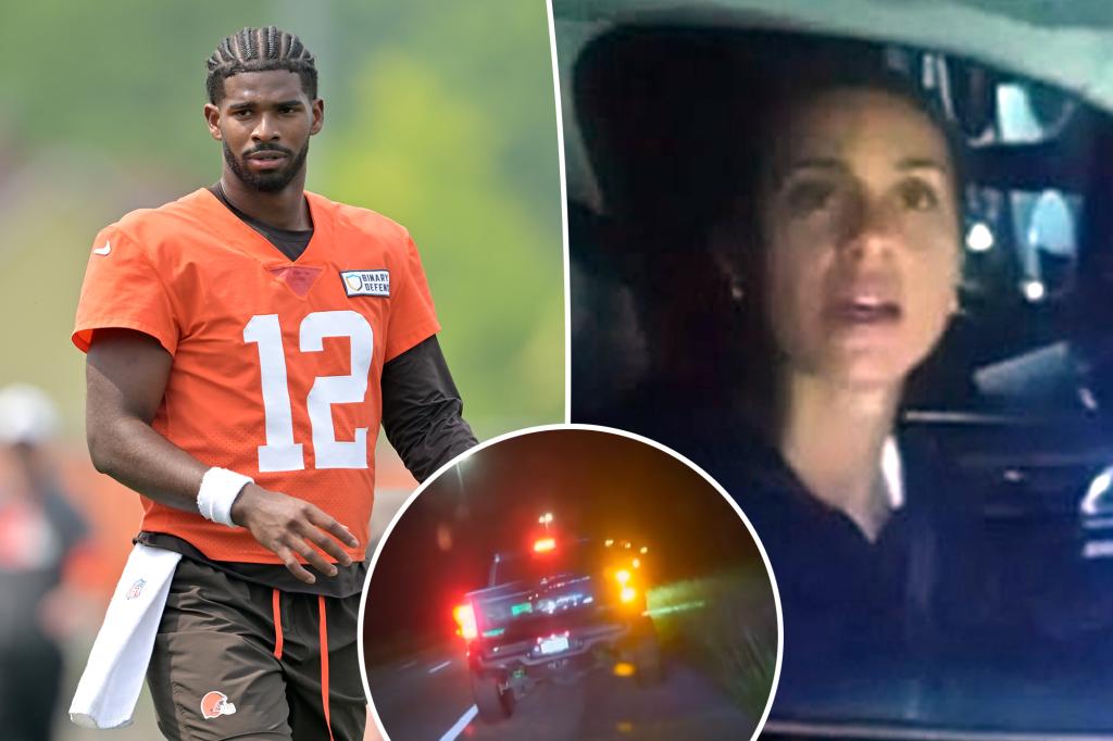 Video of Shedeur Sanders' speeding pullover fuels dating rumors
