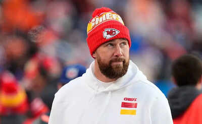 Travis Kelce channels inner professor at Tight End University, where Taylor Swift joined the Chiefs TE for support