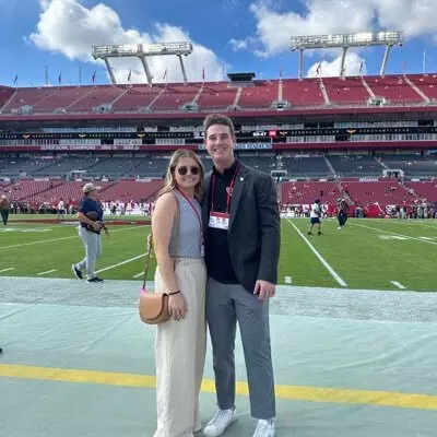 Titans heiress Blanche Strunk’s lavish NFL wedding turns Nissan Stadium into a fairytale stage