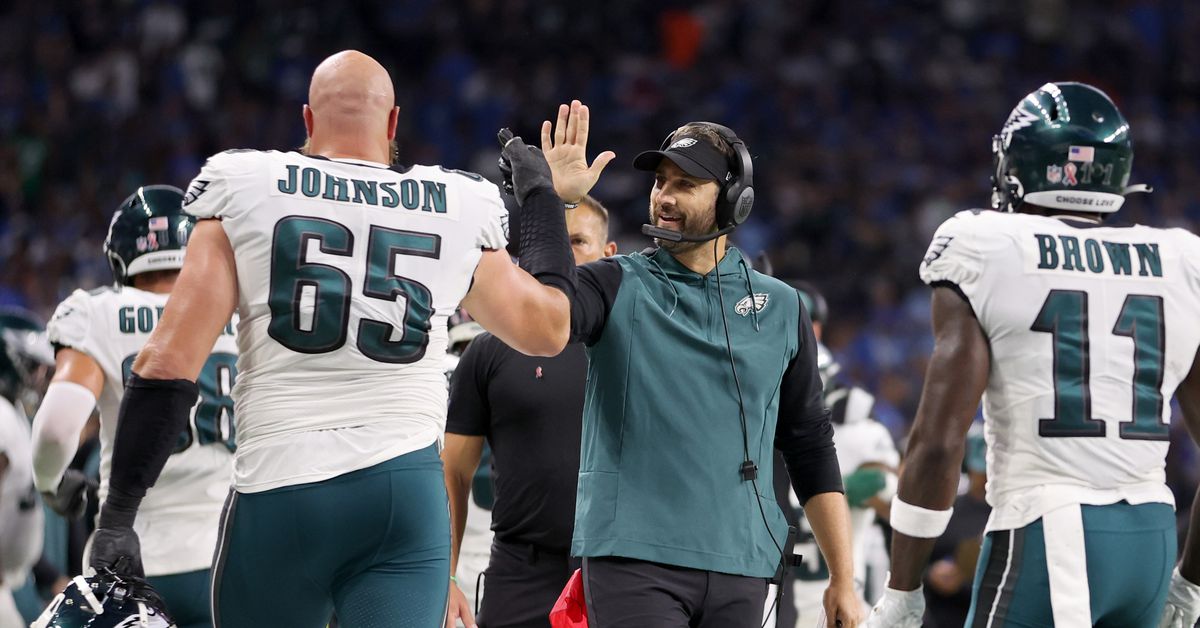 Lane Johnson on Nick Sirianni: “I think he’s evolved”