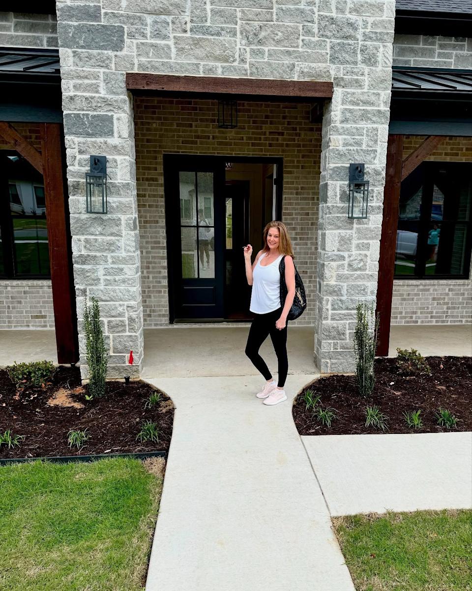 In March, the Kansas City Chiefs star teamed up with his wife, Brittany, 29, and his brother, Jackson, 24, to gift Randi a newly constructed home.<p class="credit">(randimahomes/Instagram)</p>