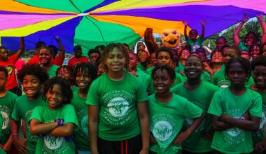 Anti-violence football clinic makes big plays for Philadelphia youth