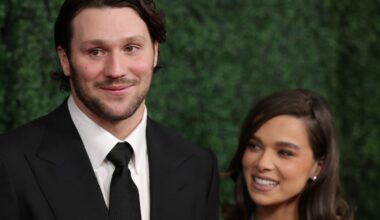 NFL Star Josh Allen Marries Actor Hailee Steinfeld