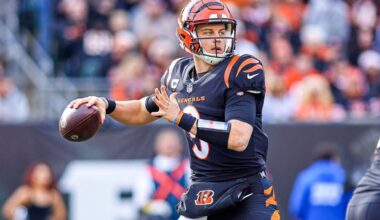 Joe Burrow - Fantasy Football Rankings, NFL Injury News, DFS and Betting Picks