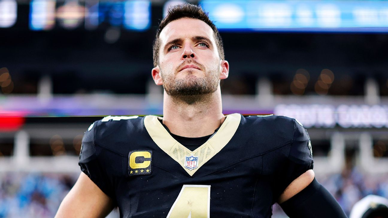 Derek Carr - 'Right thing' for me, Saints to choose retirement