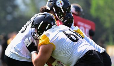 Mason McCormick Foresees Big Jump for Steelers Young O-Line