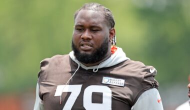 Inside Dawand Jones’ physical transformation to become the Browns’ left tackle