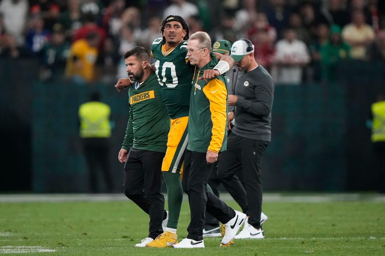 The Green Bay Packers Wait To Discover The Severity Of Jordan Love’s Injury