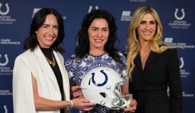 Jim Irsay's daughters embrace his NFL legacy as they take their turn running the Colts