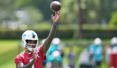 Entering sixth season, Dolphins' Tagovailoa focusing on avoiding injuries