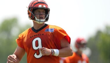 Bengals offensive coordinator seeing QB Joe Burrow reach the next level