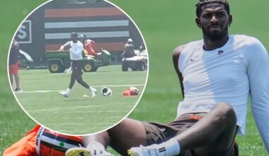 Shedeur Sanders goes the extra mile to win the Cleveland Browns starting quarterback job and the whole world is there to appreciate it - MARCA