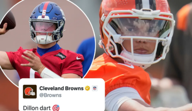 The Cleveland Browns got the wrong Dart and made it clear in a post of quarterback Dillon Gabriel - MARCA