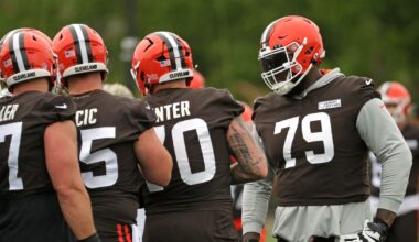 Browns Roster: Dawand Jones embracing the move to left tackle