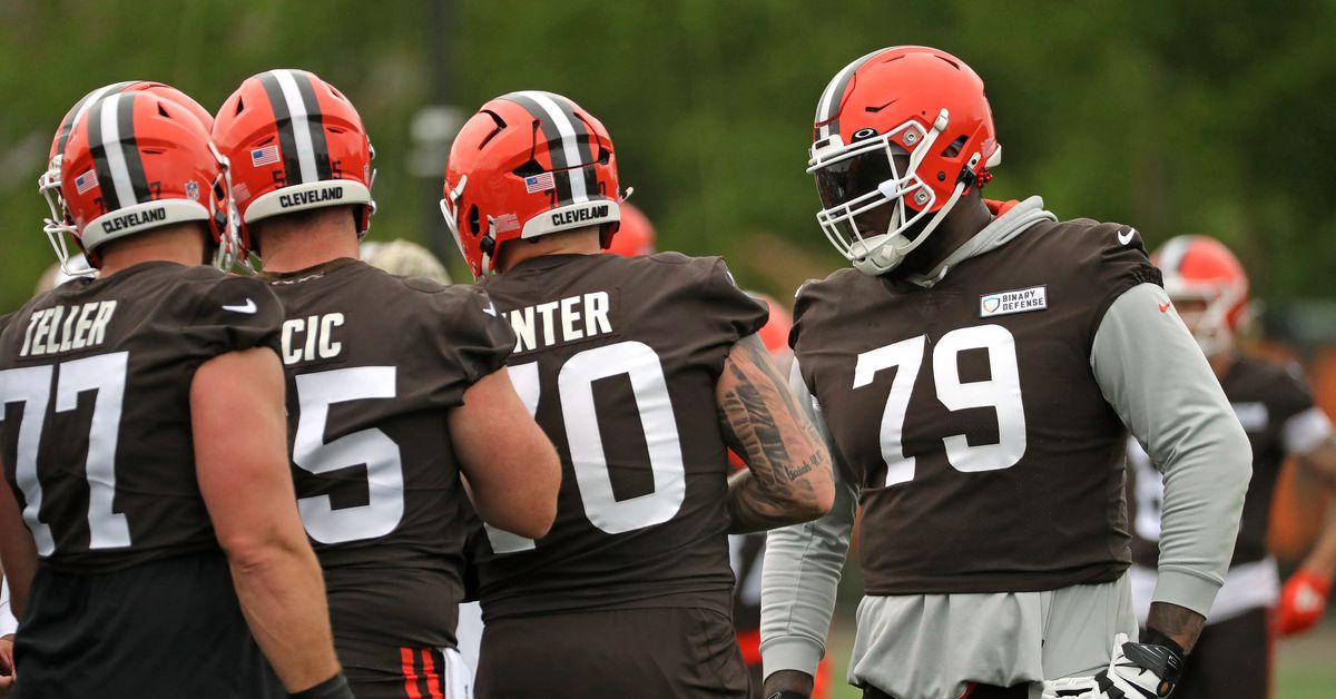 Browns Roster: Dawand Jones embracing the move to left tackle