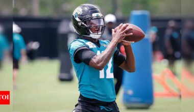 Travis Hunter shrugs off Madden 26 rating talk, locks in at Jaguars minicamp | NFL News