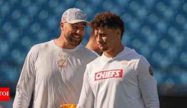 Post Malone, a die-hard Dallas Cowboys fan, gets Kansas City Chiefs inked because Travis Kelce and Patrick Mahomes beat him in a beer pong game | NFL News