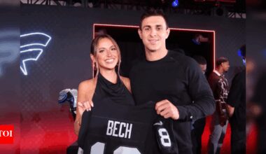 Jack Bech, Las Vegas Raiders rookie WR, is obsessed with the stability of the mountains, while his GF Kylie Young is obsessed with him | NFL News