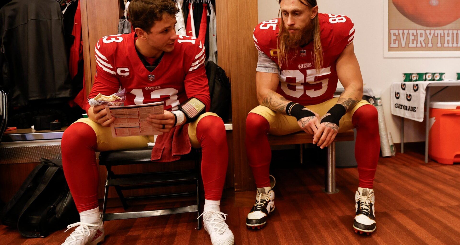 'Checkdown merchant' - George Kittle defends Brock Purdy after critics doubt 49ers quarterback's $265m deal
