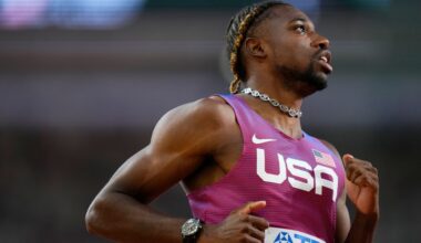 Olympic 100 champion Noah Lyles calls off weekend race with Miami's Tyreek Hill for personal reasons