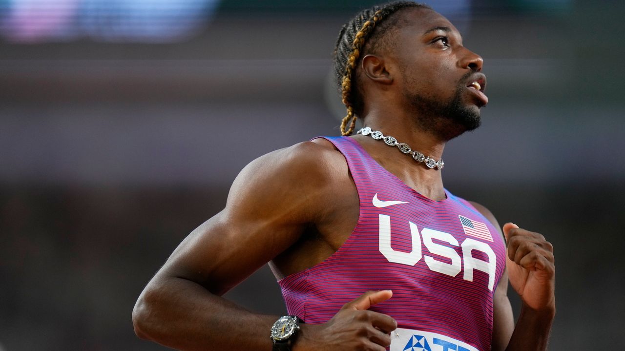 Olympic 100 champion Noah Lyles calls off weekend race with Miami's Tyreek Hill for personal reasons