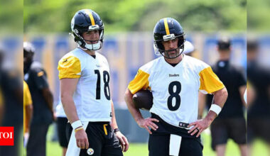 "He's been awesome": Will Howard grateful for Aaron Rodgers' mentorship as Pittsburgh Steelers rookie transitions to NFL | NFL News