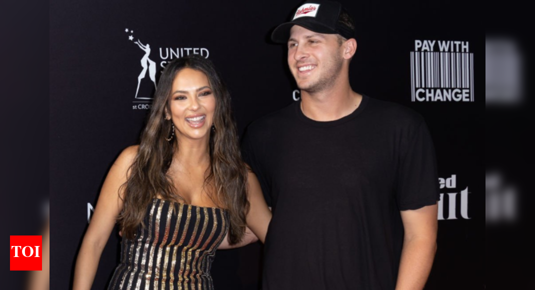 “Girl the entirety of Detroit is waiting”: Jared Goff’s wife Christen Harper anticipates Baby Goff’s arrival in a monochrome maternity photoshoot | NFL News