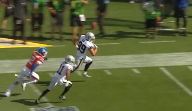 A fantasy draft day lesson from Brock Bowers