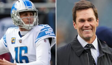Jared Goff responds humorously to Tom Brady's comment about the Lions' offense - MARCA