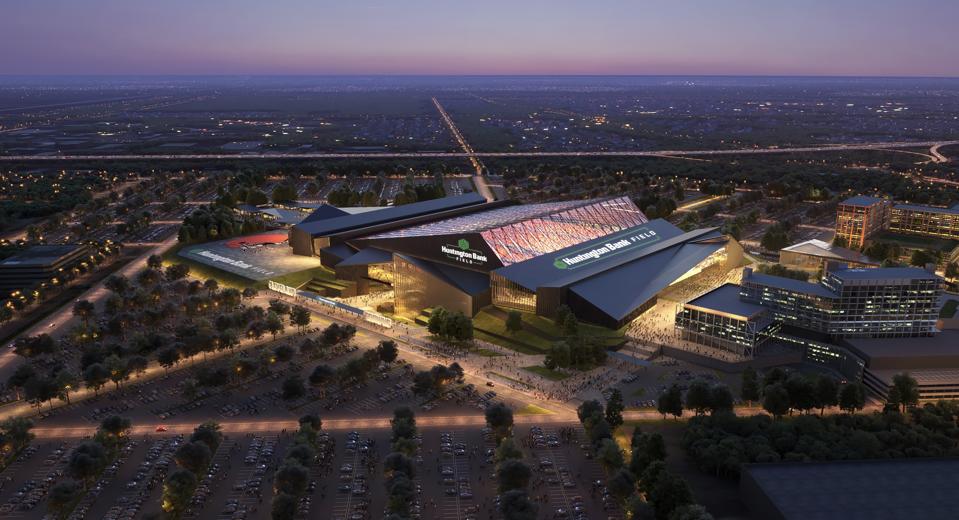 New Cleveland Browns Stadium — New Huntington Bank Field 
