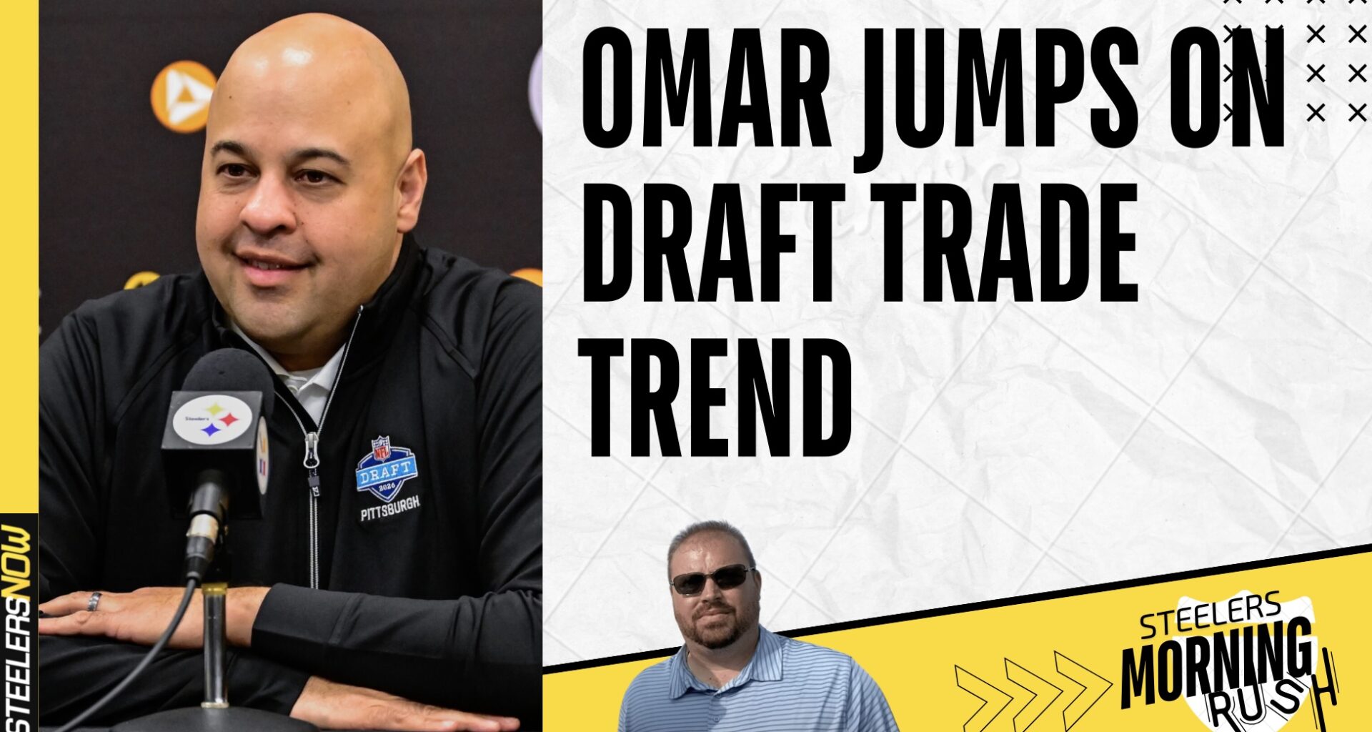 Omar Khan Jumps on Draft Trade Trend