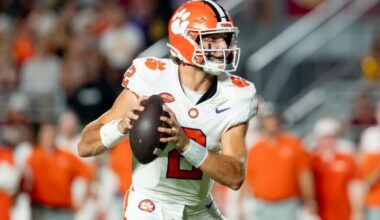 Cade Klubnik - College Football Rankings, NCAA CFB DFS Lineup Picks