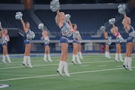 An image from Season 2 of "America's Sweethearts: Dallas Cowboys Cheerleaders."