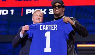 Giants’ Carter, Cardinals’ Harrison Jr. Ready To Dominate NFL In 2025