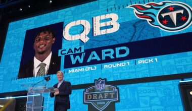 Cam Ward goes No. 1, Travis Hunter 2nd and Shedeur Sanders not picked in 1st round of NFL draft