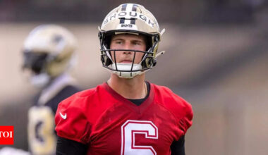 “I f*cking suck”: Tyler Shough fires off brutal message after fans doubt his New Orleans Saints future | NFL News