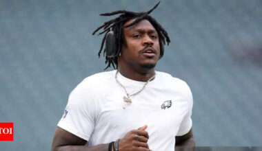 A.J. Brown shakes Eagles fan base with emotional Europe birthday post revealing hidden struggles | NFL News