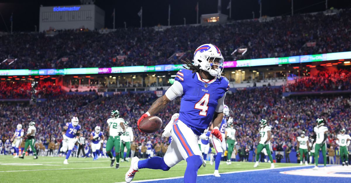 Reports: Bills RB James Cook ‘won’t be in Buffalo anytime soon’
