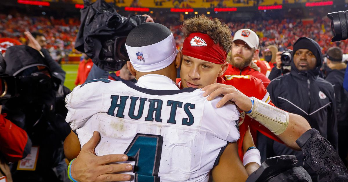 Chiefs Roster: Bad Jalen Hurts stats lead to great Patrick Mahomes news