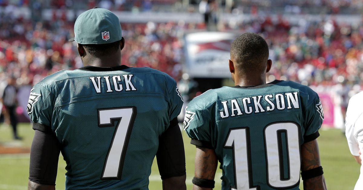 Michael Vick and DeSean Jackson will go head-to-head at The Linc in October
